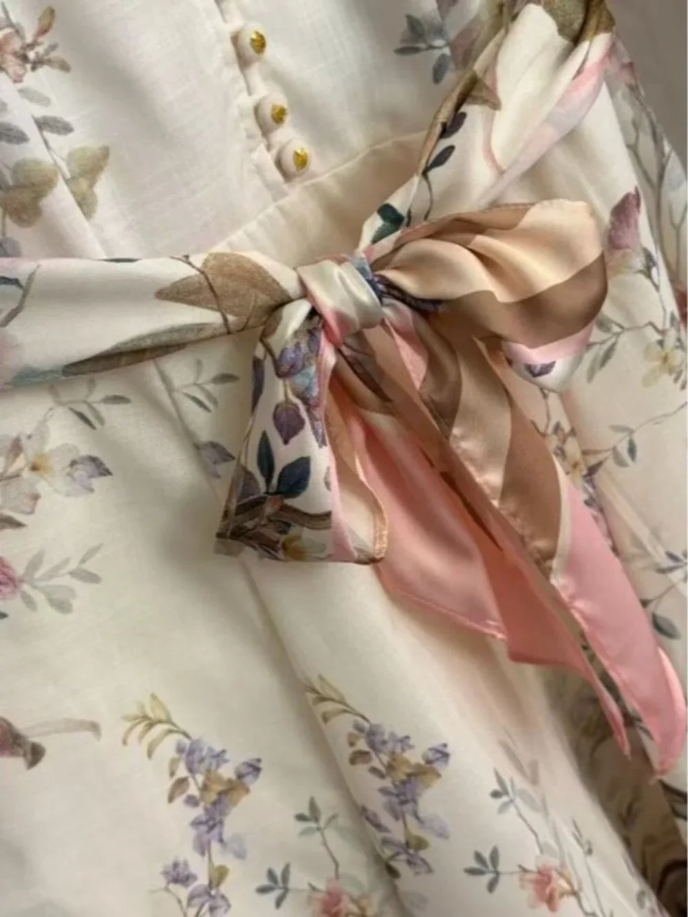 NWOT! Zimmermann Rebellion Button Midi Dress - Picture 5 of 9